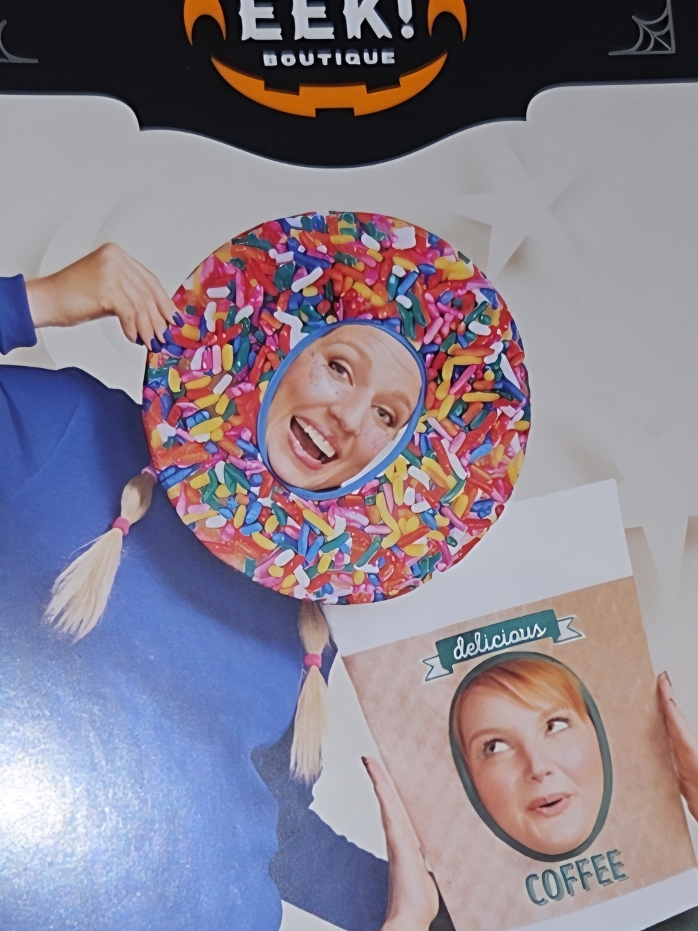 Coffee & Donut Mask Set Halloween Costumes